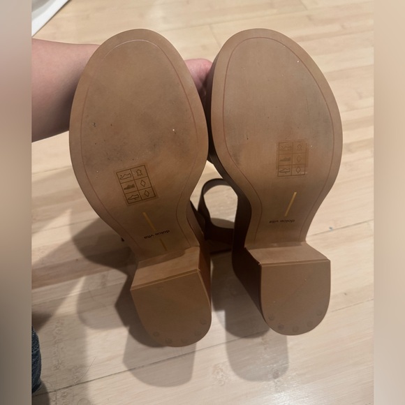 Dolce Vita Brown Platform Sandals NWOB Sz 7.5 - Picture 4 of 5